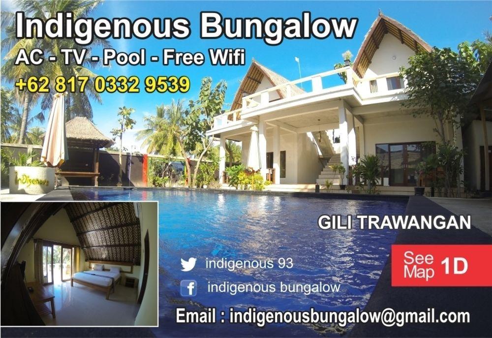 Indigenous Bungalow Gili Trawangan Buitenkant foto