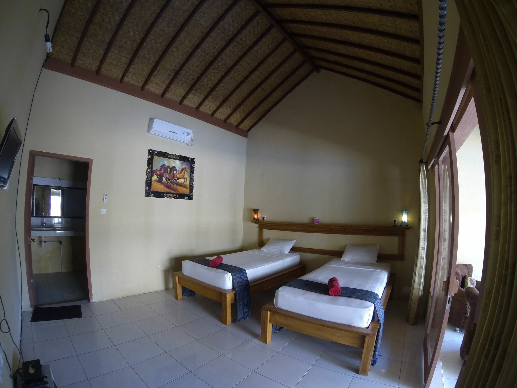 Indigenous Bungalow Gili Trawangan Buitenkant foto
